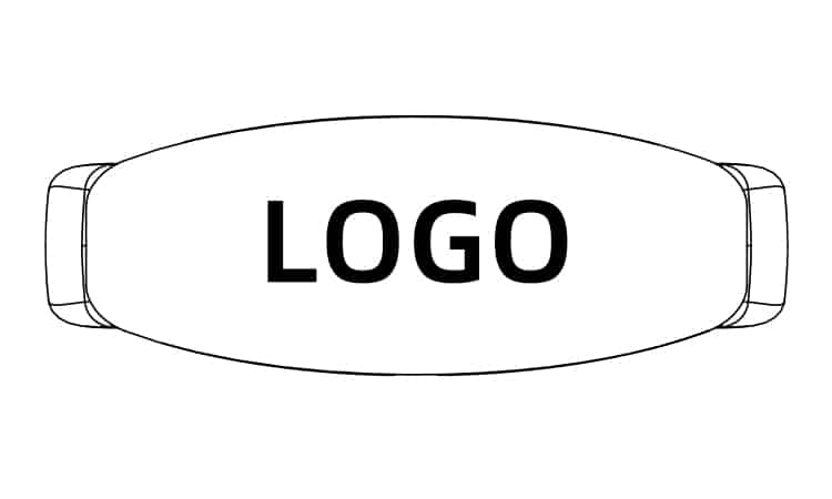 Single color logo