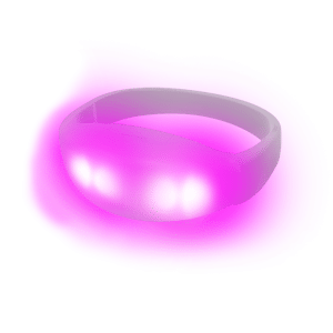 Remote control led bracelet for event